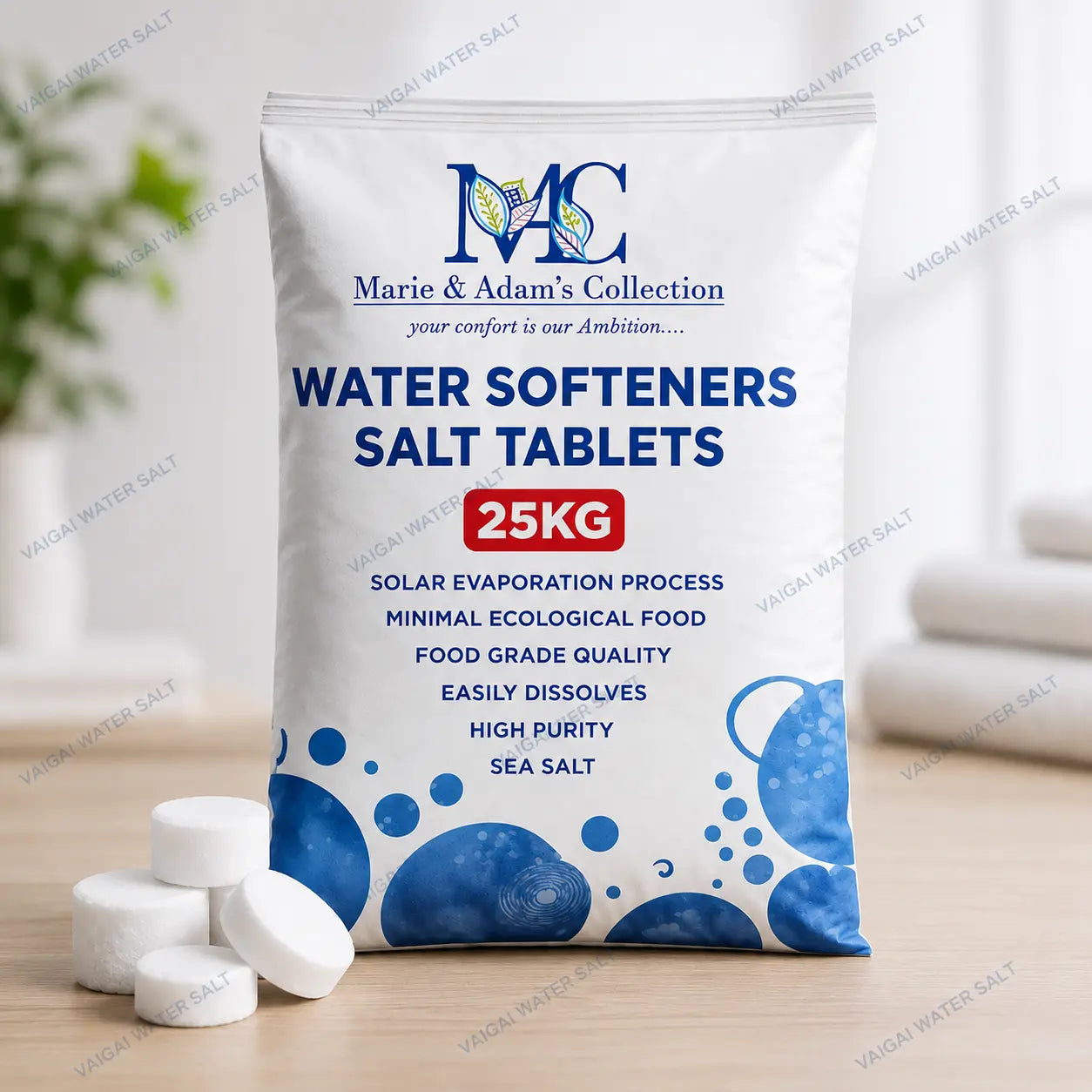 MAC Water Softener Salt Tablets 25kg